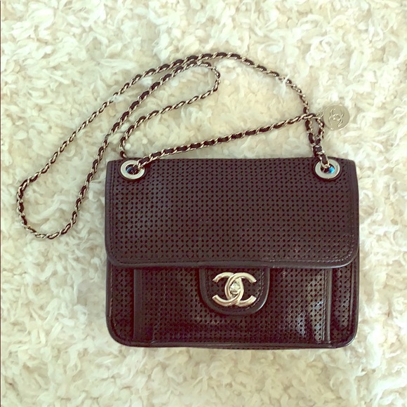 CHANEL Handbags - Chanel Up In The Air Flap Leather Handbag